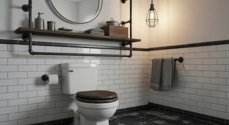 Behind Toilet Decor Ideas