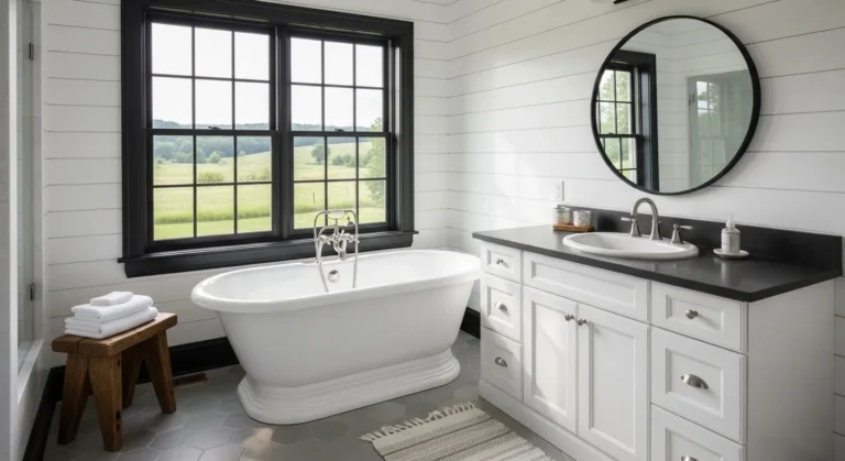 Black and White Bathroom Ideas