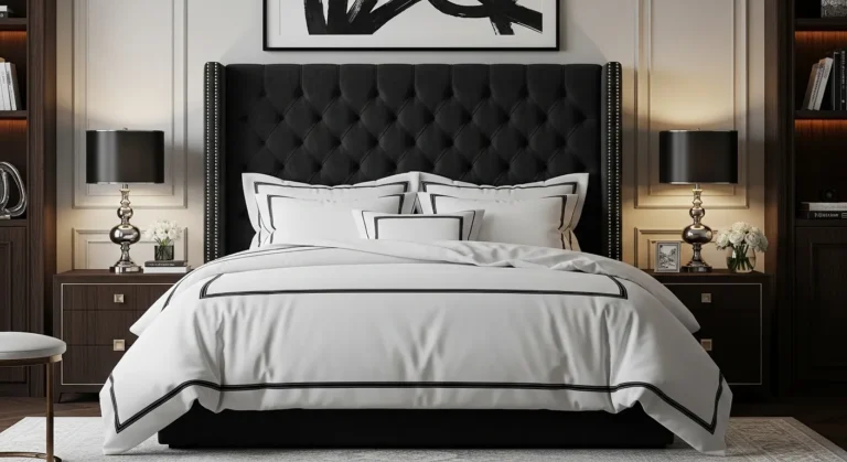 Black and White Bedroom Ideas