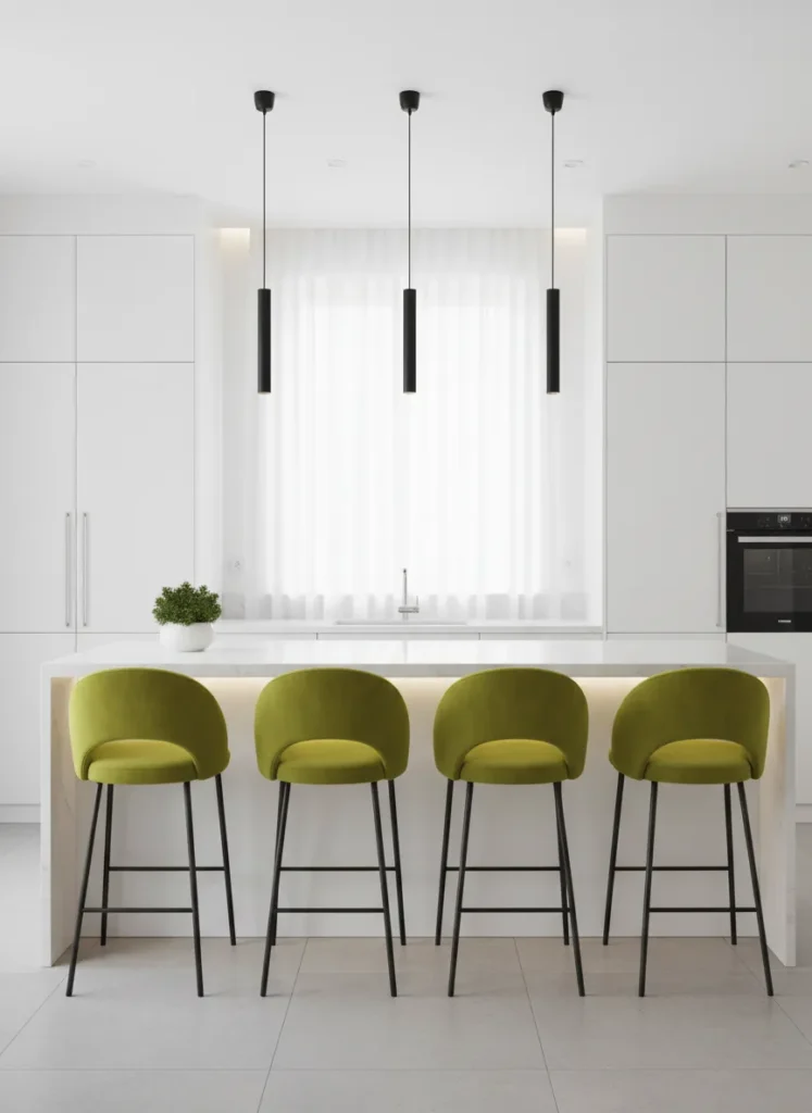 Chartreuse Bar Stools