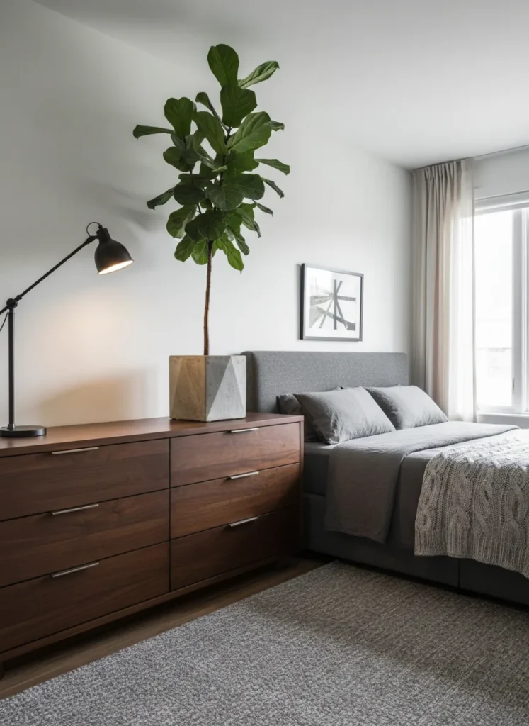 Concrete Planters and Greenery