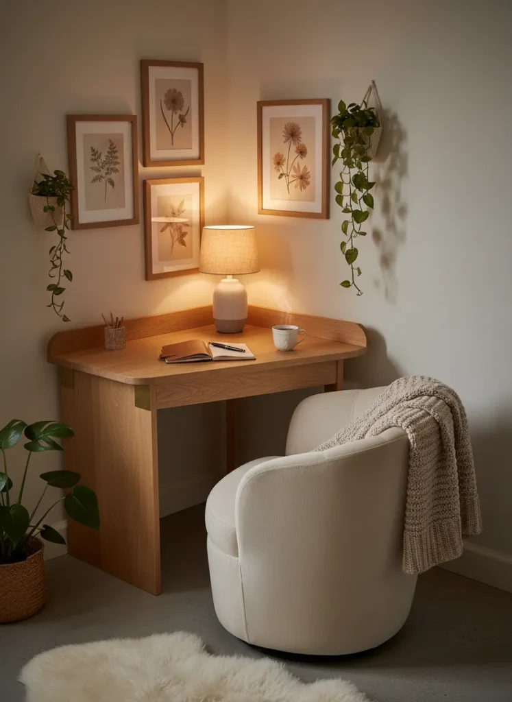 Cozy Corner Desk