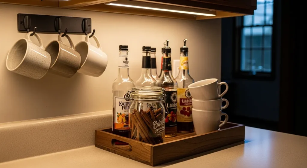 Creating a Seasonal Coffee Station