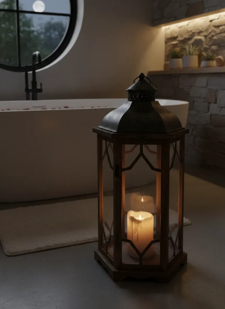 Decorate with Rustic Lanterns