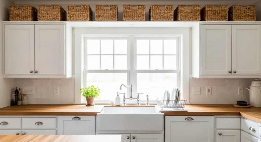 Display Woven Storage Baskets