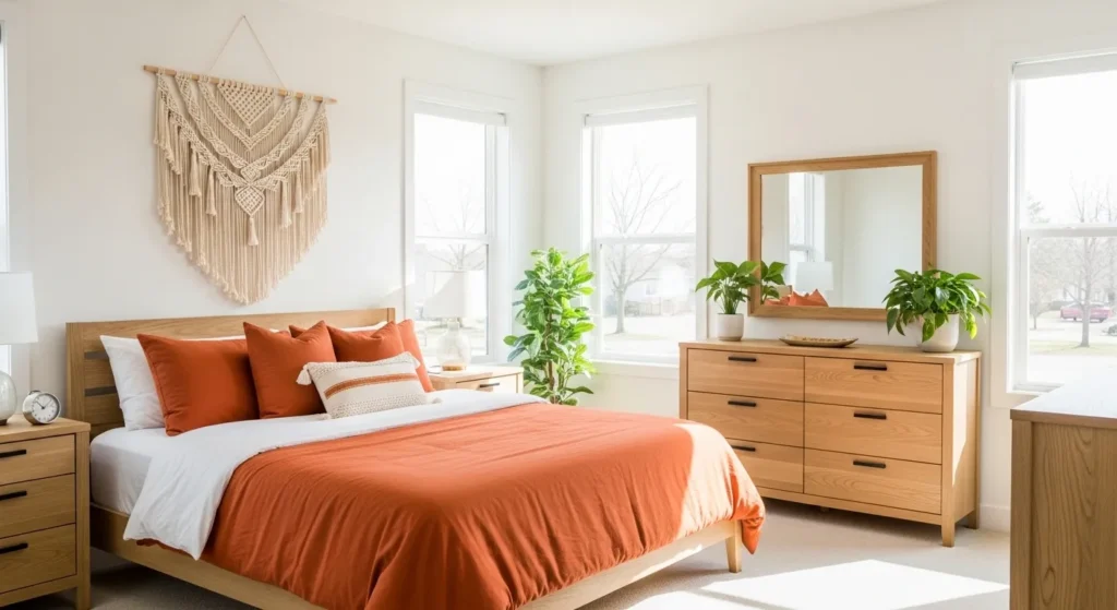 Embrace Burnt Orange Accents