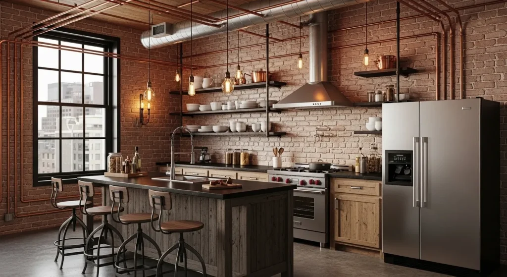 Embrace Industrial Style with Exposed Copper Piping