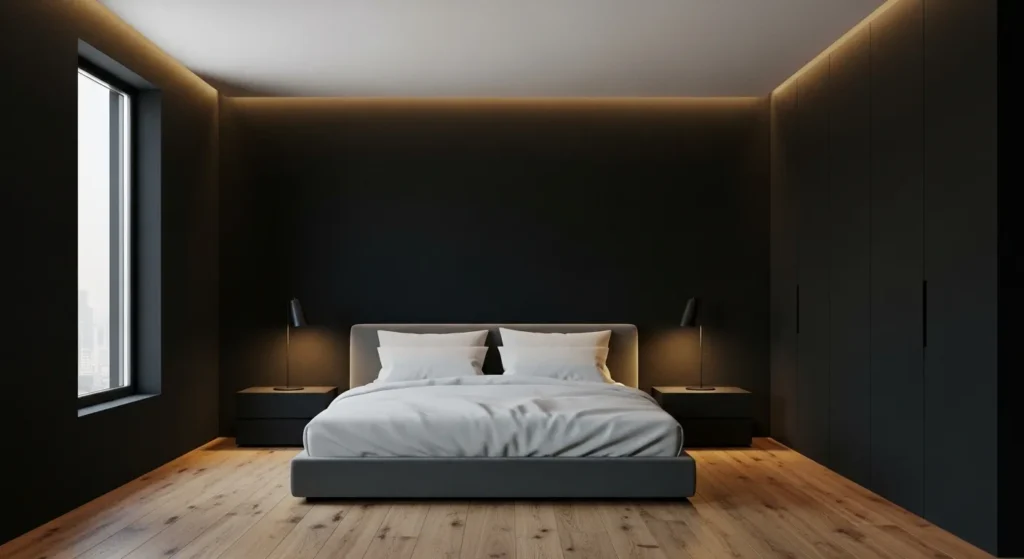 Embrace the Power of Matte Black Walls