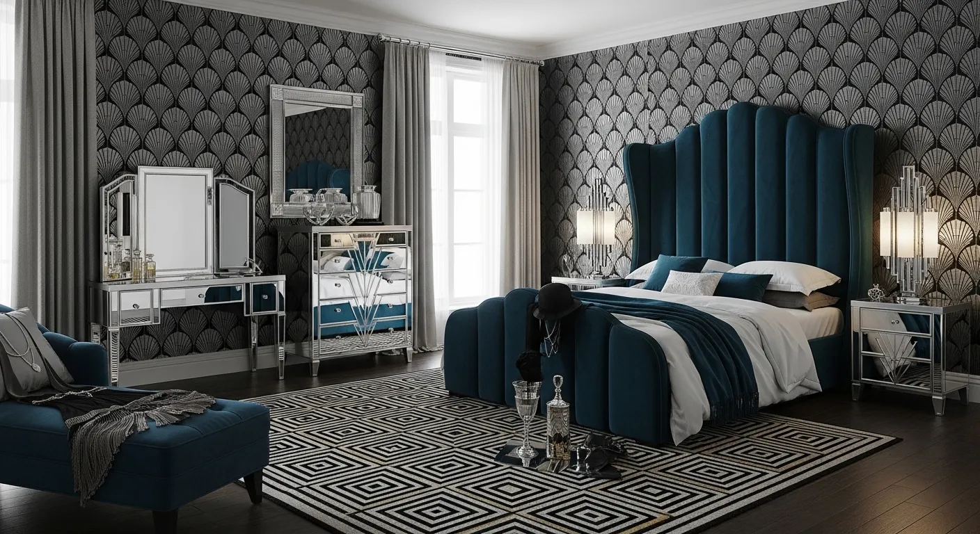 Black Themed Bedroom Ideas