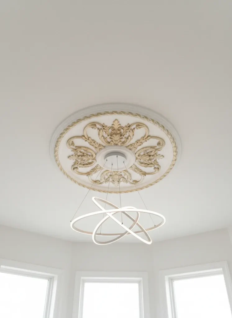 Gold Ceiling Medallion