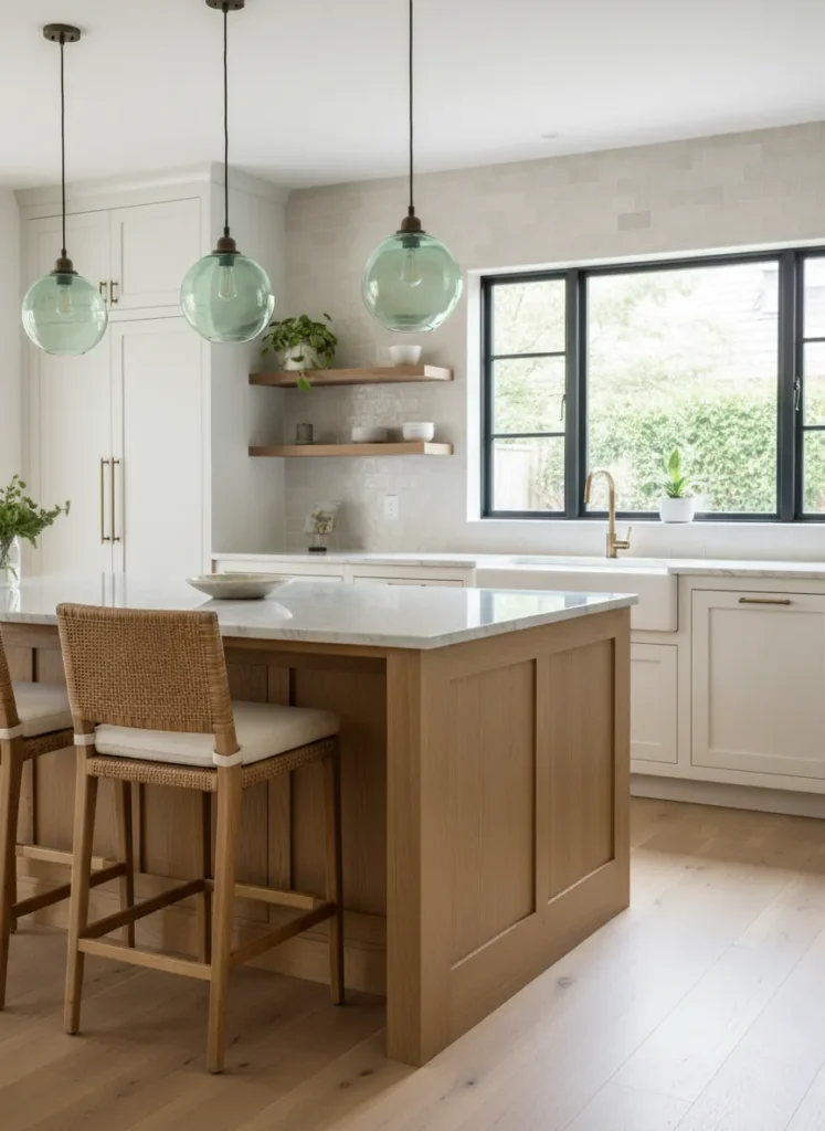 Green Glass Pendant Lights