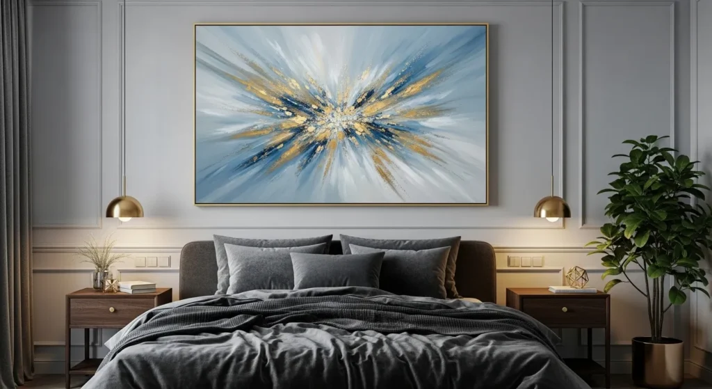 Hang Oversized Abstract Art