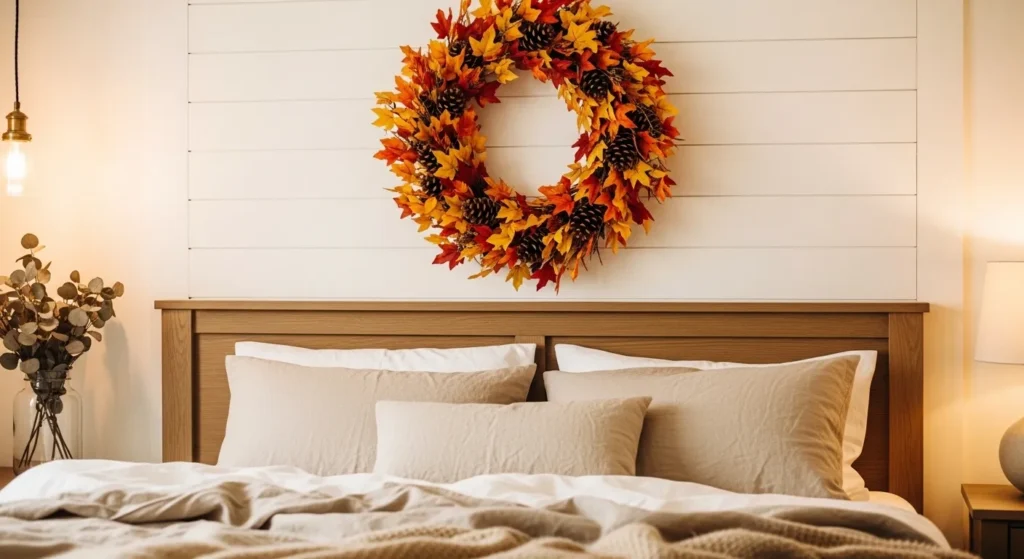 Hang an Autumnal Wreath