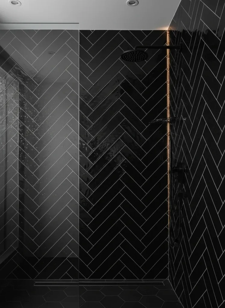 Herringbone Wall Pattern