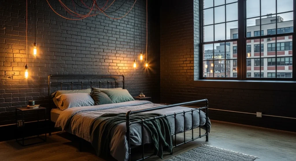 Incorporate Industrial Black Metal Elements