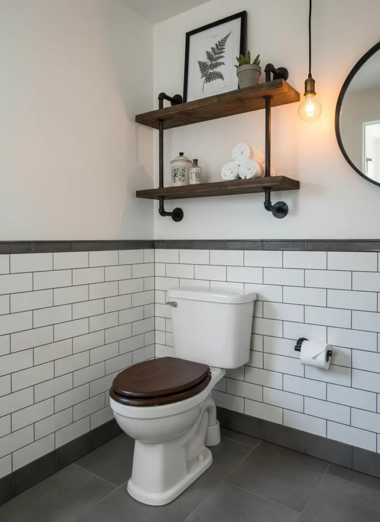 Industrial Pipe Shelving