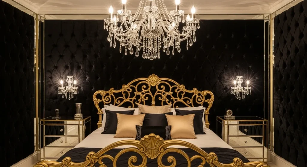 Infuse Luxury with Black and Gold Details