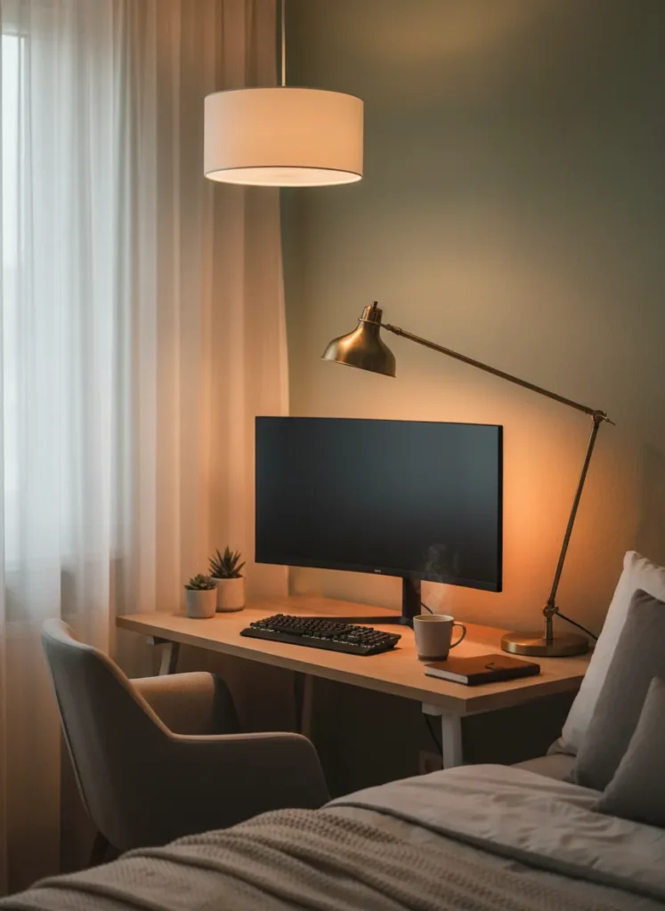 Layered Lighting Workspace