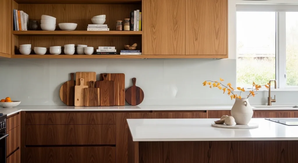 Layering Warm Wood Tones