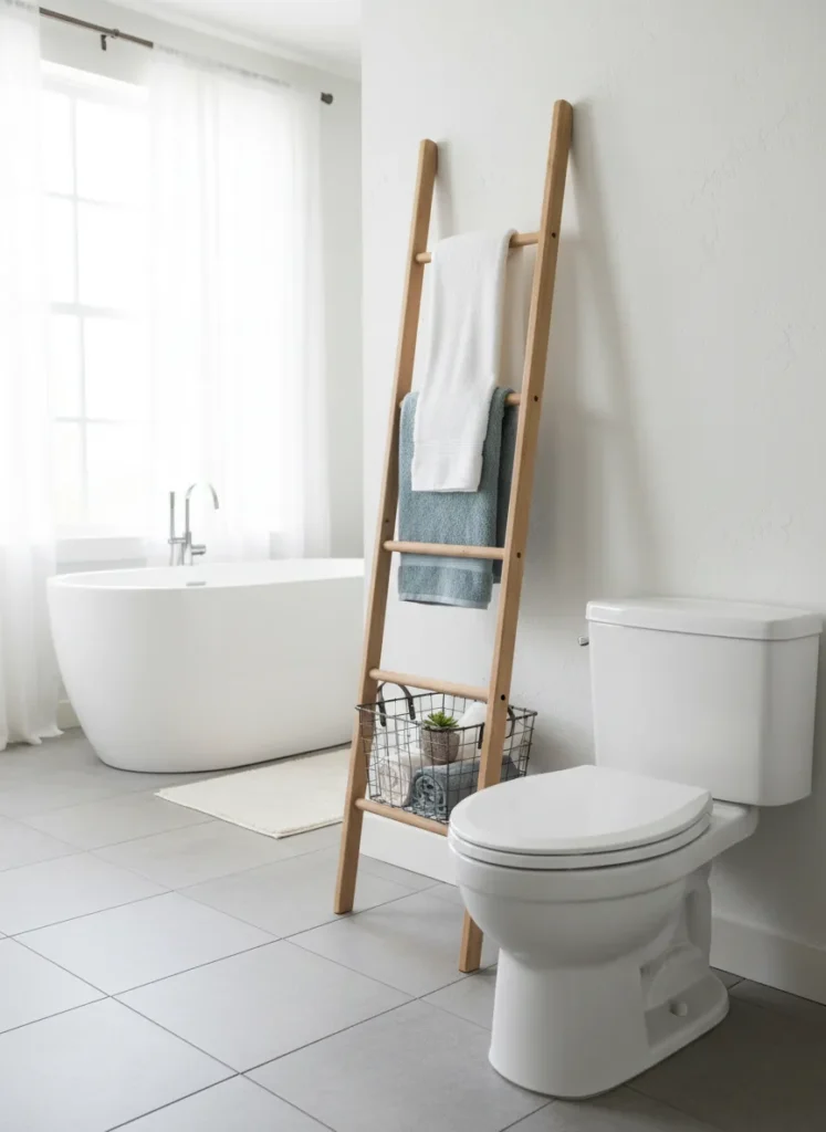 Leaning Ladder Shelf