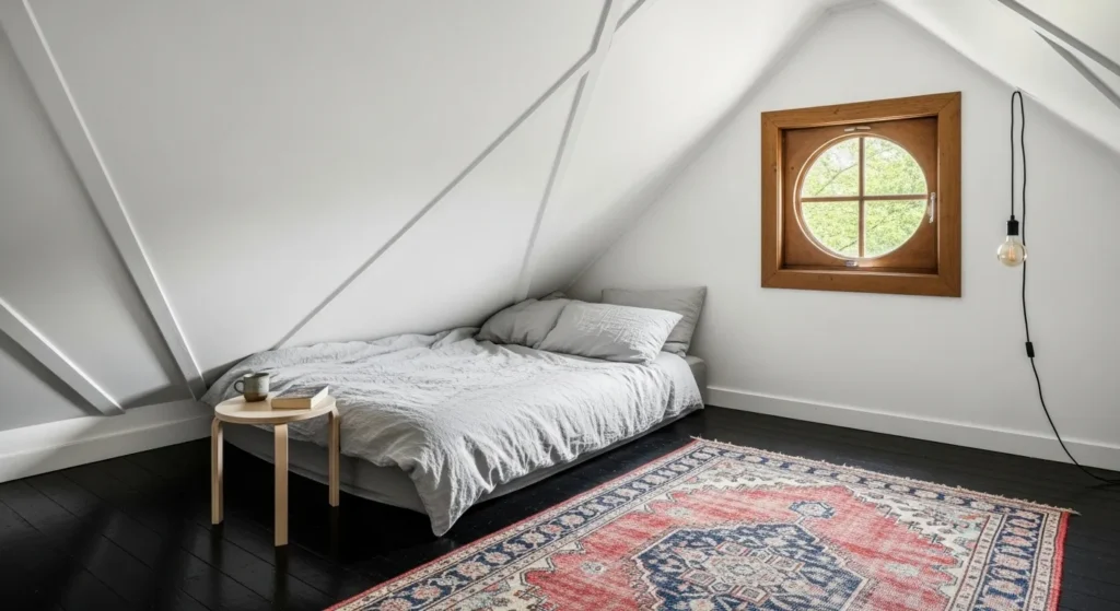 Make a Statement with Black Painted Floors