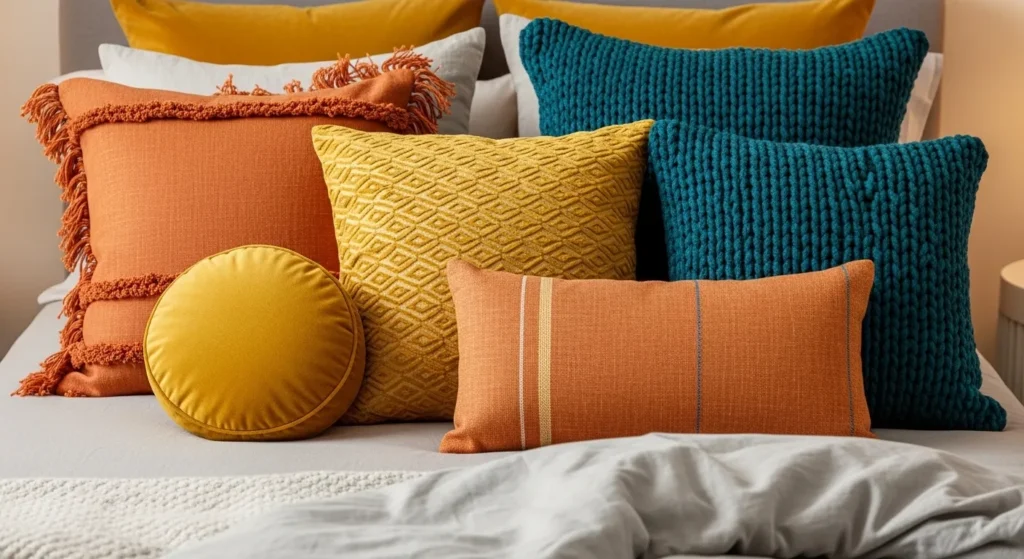 Mix and Match Colorful Throw Pillows