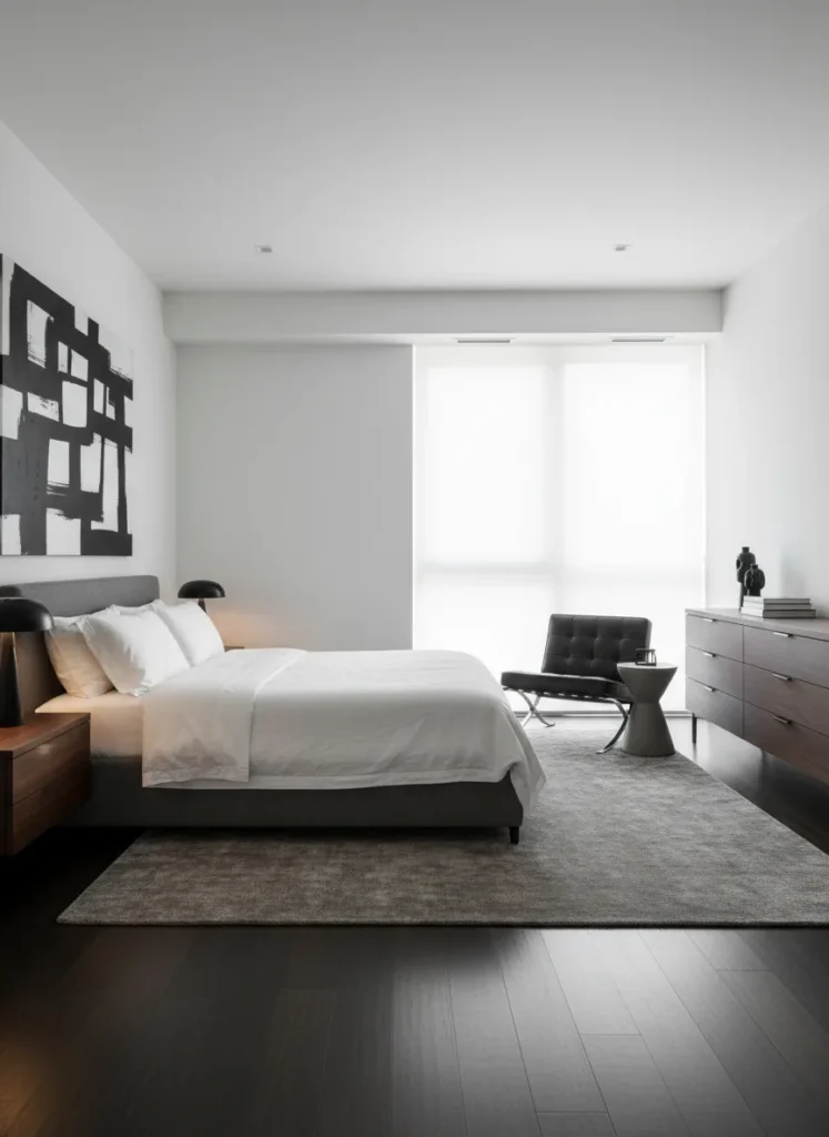 Oversized Monochromatic Artwork