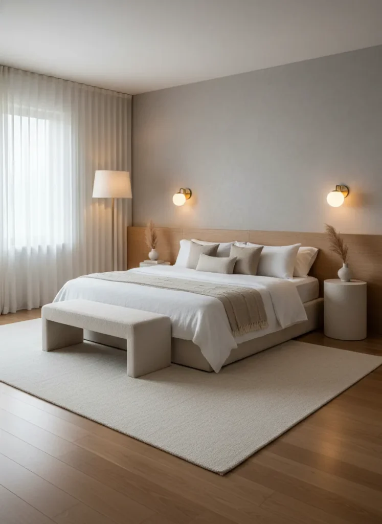 Plush Area Rug Underfoot