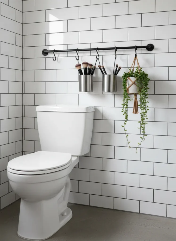 Rail System with Hooks