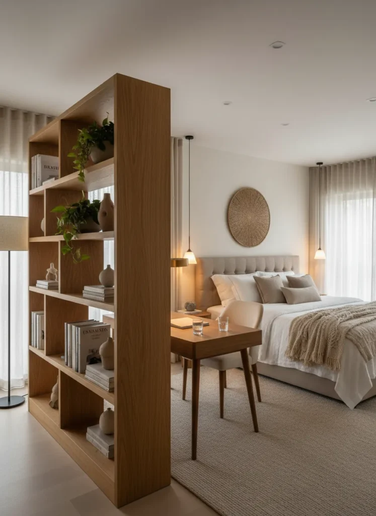 Room Divider Shelving