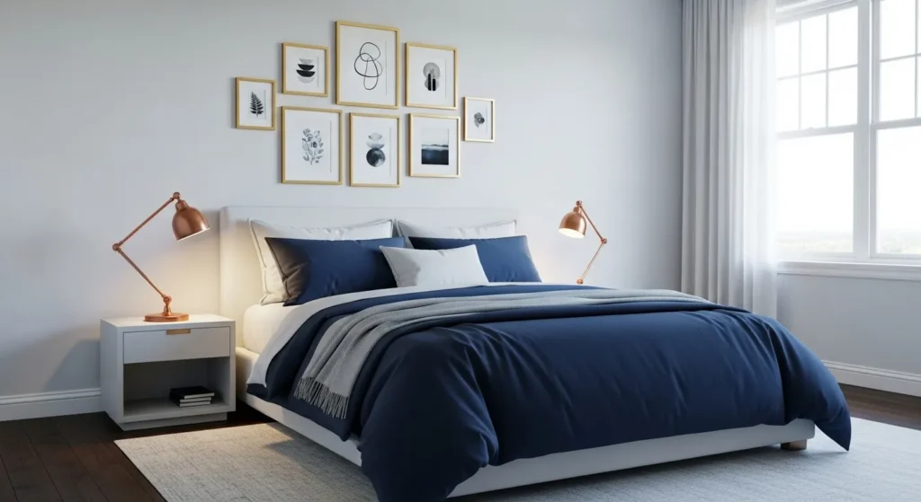 Shine with Copper and Gold Accents