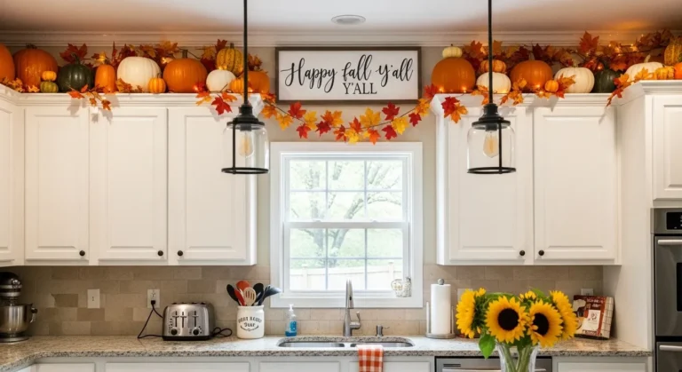 Above Kitchen Cabinet Decor Ideas