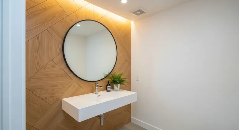 Small Bathroom Accent Wall Ideas