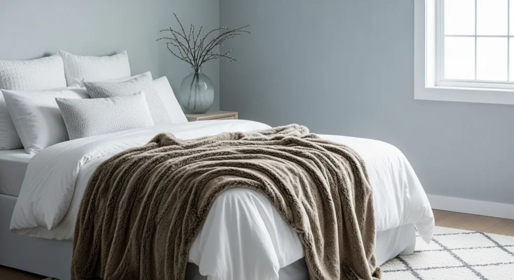 Soften the Space with Faux Fur