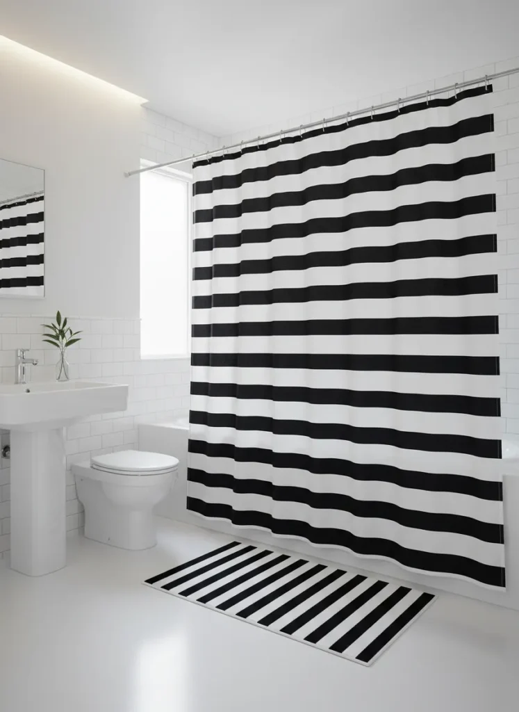 Striped Textiles and Curtains