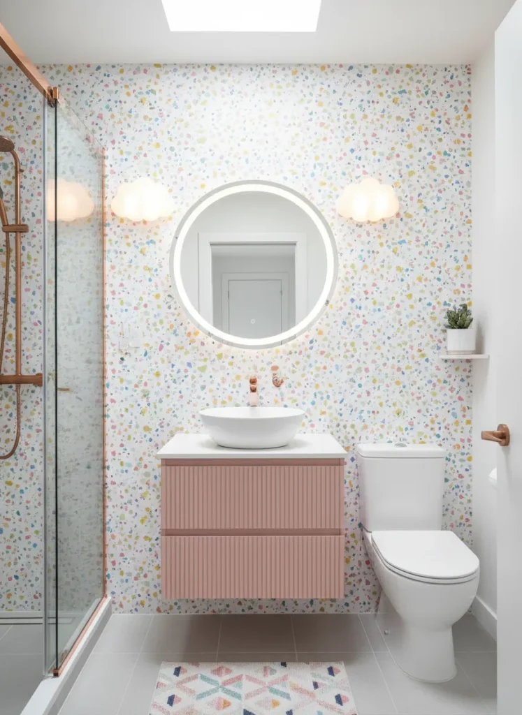 Terrazzo Patterned Wall
