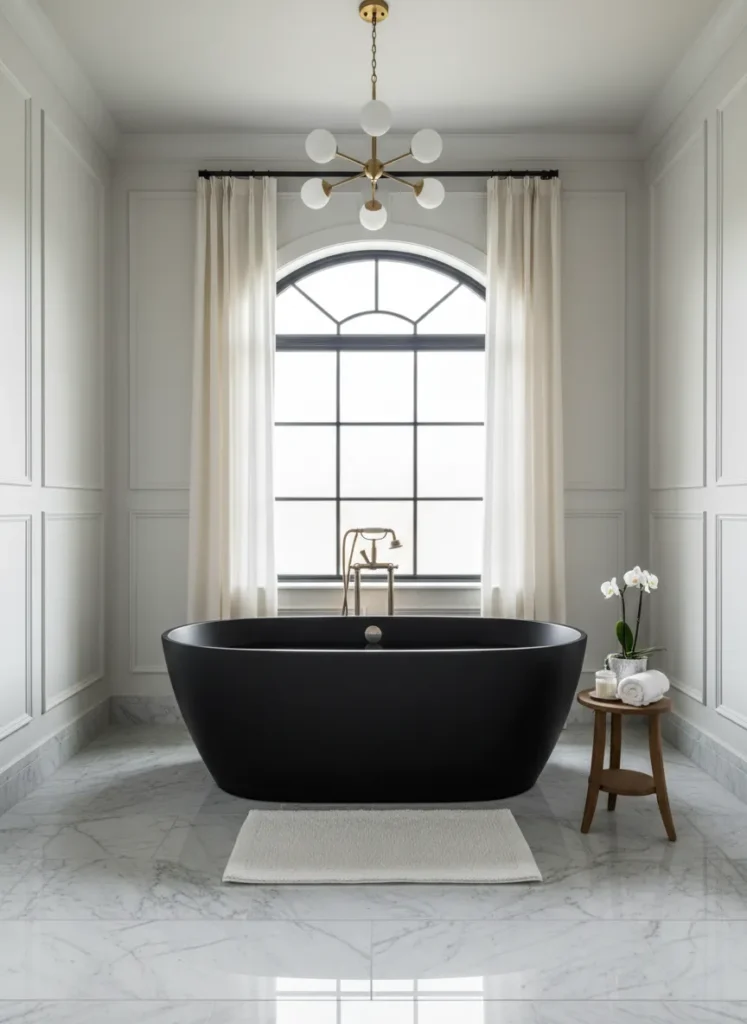 The Statement Black Bathtub