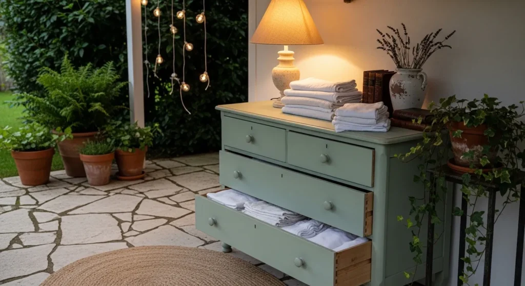 Upcycled Dresser Buffet