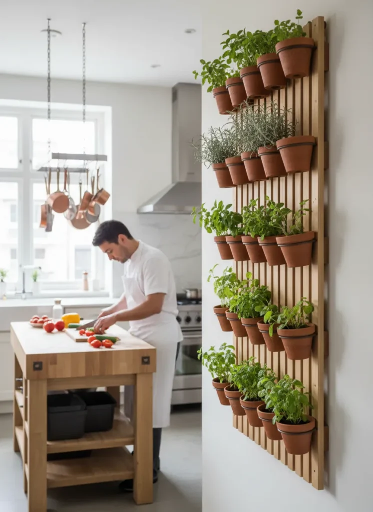 Vertical Herb Garden