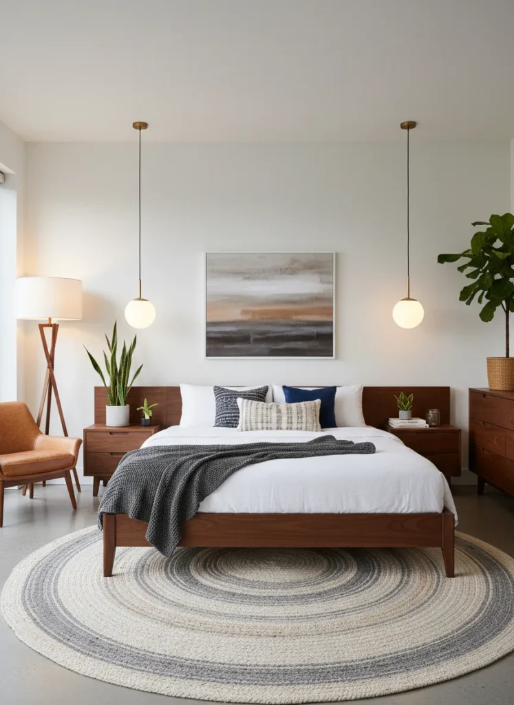 Warm Walnut Wood Tones