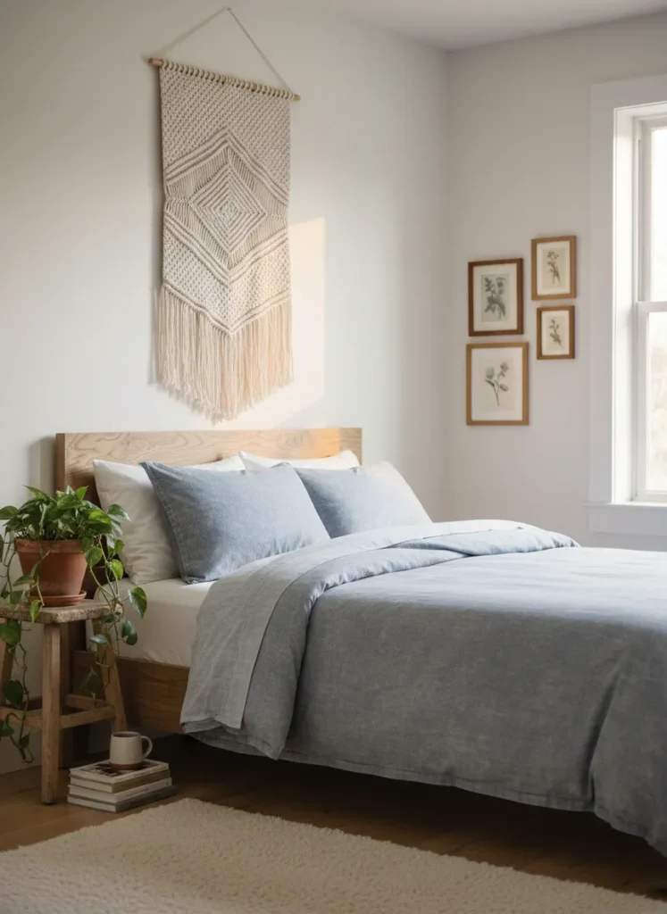 Washed Denim Bedding